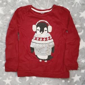 Gymboree Long-Sleeved Penguin Tee
